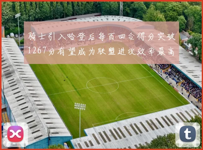 骑士引入哈登后每百回合得分突破1267分有望成为联盟进攻效率最高球队