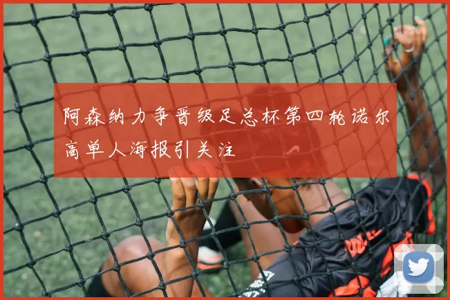 阿森纳力争晋级足总杯第四轮诺尔高单人海报引关注