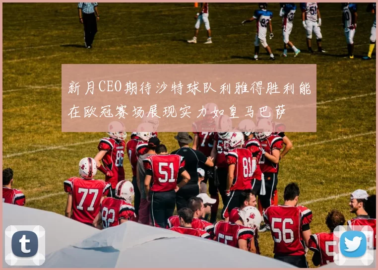 新月CEO期待沙特球队利雅得胜利能在欧冠赛场展现实力如皇马巴萨